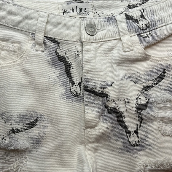 Peach Love California High Rise Shorts Size S - Picture 16 of 16